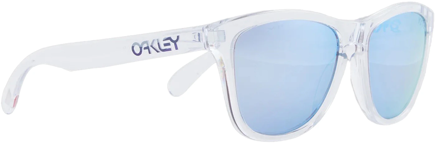 Kith x Oakley Frogskins Clear Prizm Deep Water Polarized SS23 - US