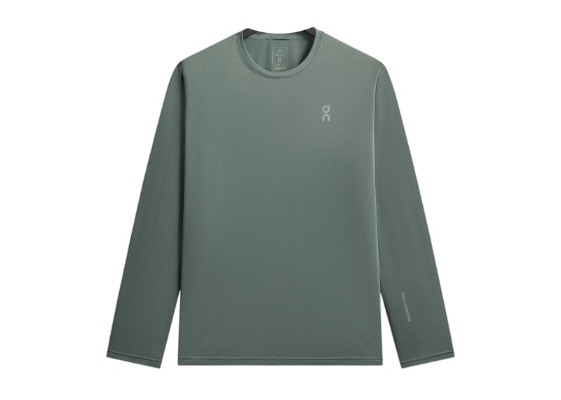 Kith x On Core Long Sleeve Tee Olive Men's - SS26 - US