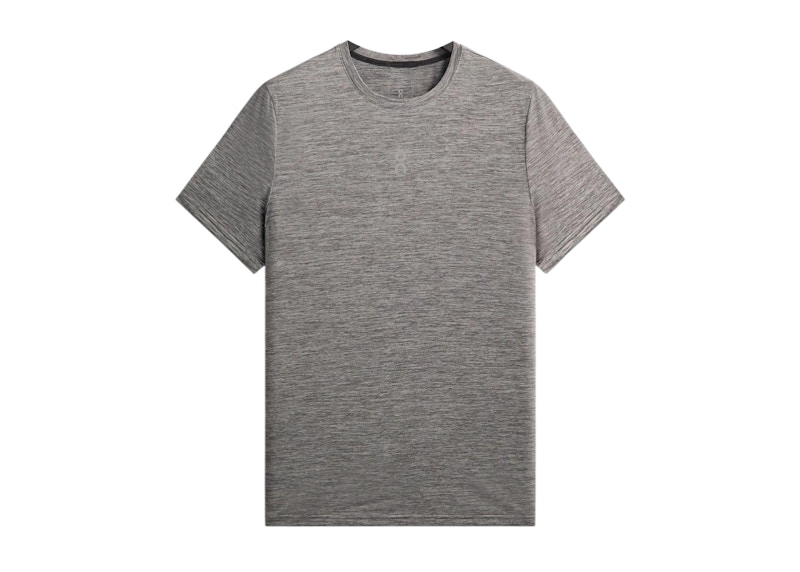 Camiseta Kith x On Core, gris jaspeado