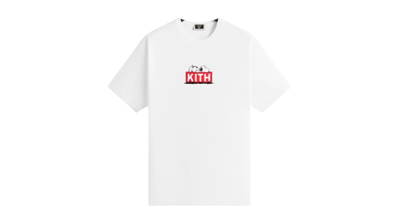 Kith for Peanuts Doghouse Classic Logo Tee - Black