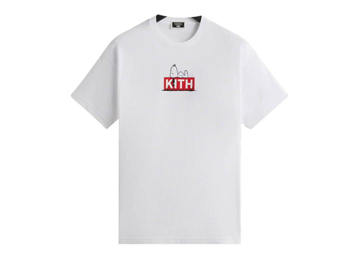 Kith for Peanuts Doghouse Tee - White