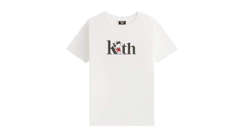 Kith x Peanuts Kids Joe Cool Serif Tee White メンズ - SS25 - JP