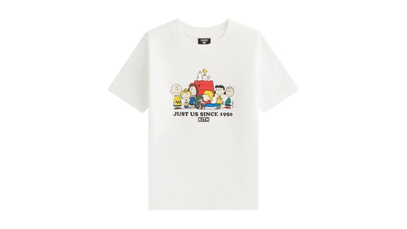 Kith x Peanuts Kids Just Us Since 1950 Tee White メンズ Kith x Peanuts Kids Just Us Since 1950 Tee White メンズ