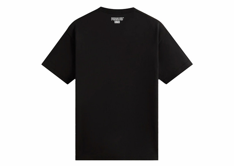 Kith x Peanuts Serif Tee Black