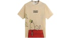 Kith x Peanuts Sleeping Doghouse Comic Vintage Tee Sandrift