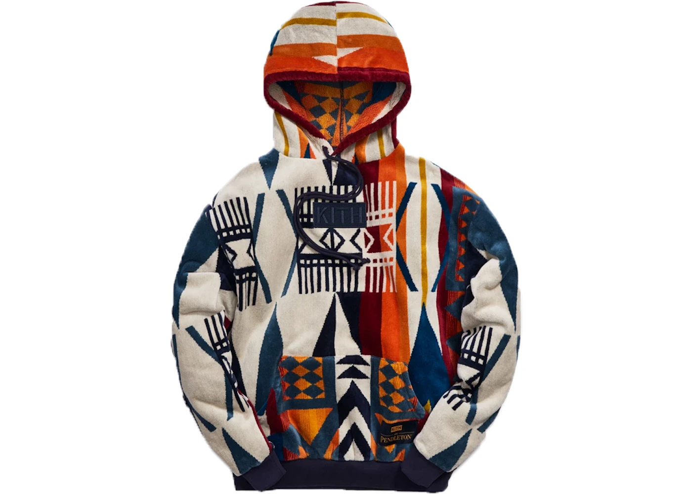 Kith x Pendleton Terry Williams Hoodie Ivory/Multi Men's Kith x Pendleton Terry Williams Hoodie Ivory/Multi Men's