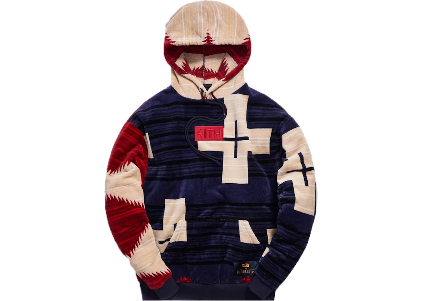 Kith x Pendleton Terry Williams Hoodie Navy Multi Men s FW19 US