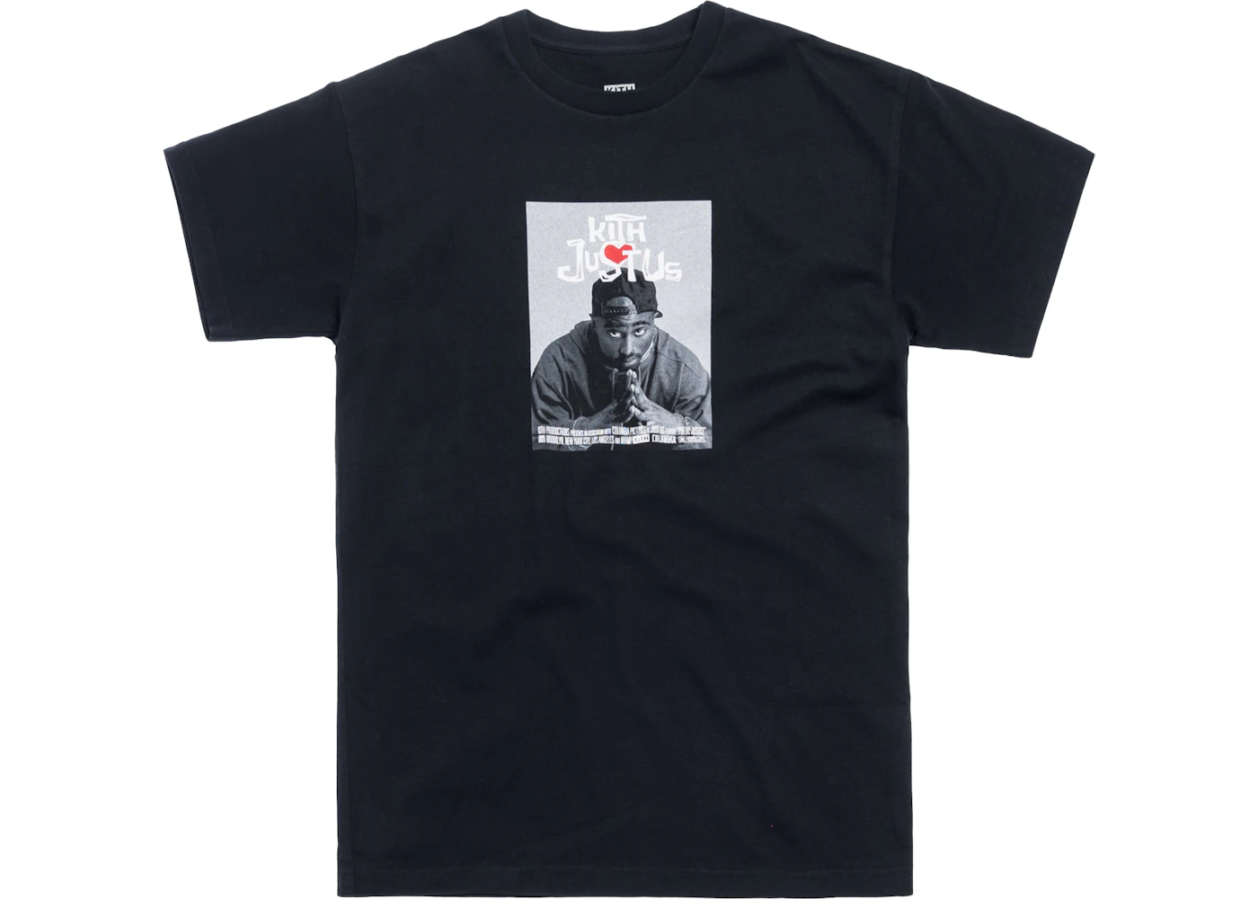 Kith x Poetic Justice Tee Black Men s FW18 US
