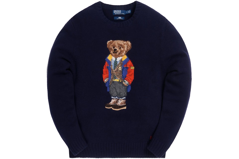Polo ralph lauren holiday toggle coat bear crewneck Clearance