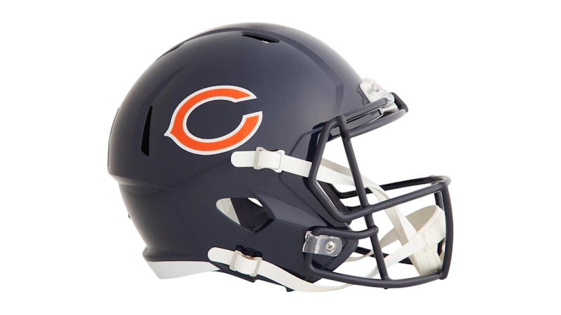 NFL ミニヘルメット　サイン入り　Chicago Bears Keenan Allen Signed Chicago Bears Speed Mini Football Helmet