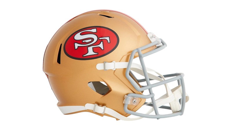 Kith x Riddell for the NFL Speed Replica San Francisco 49ers