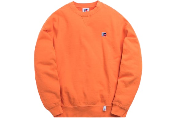 Kith x Russell Athletic Classic Crewneck Golden Poppy
