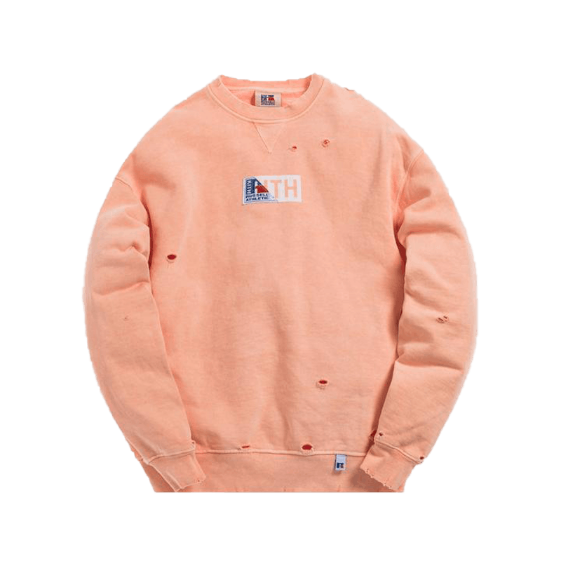 Kith x Russell Athletic Vintage Crewneck Peach メンズ - SS19 - JP
