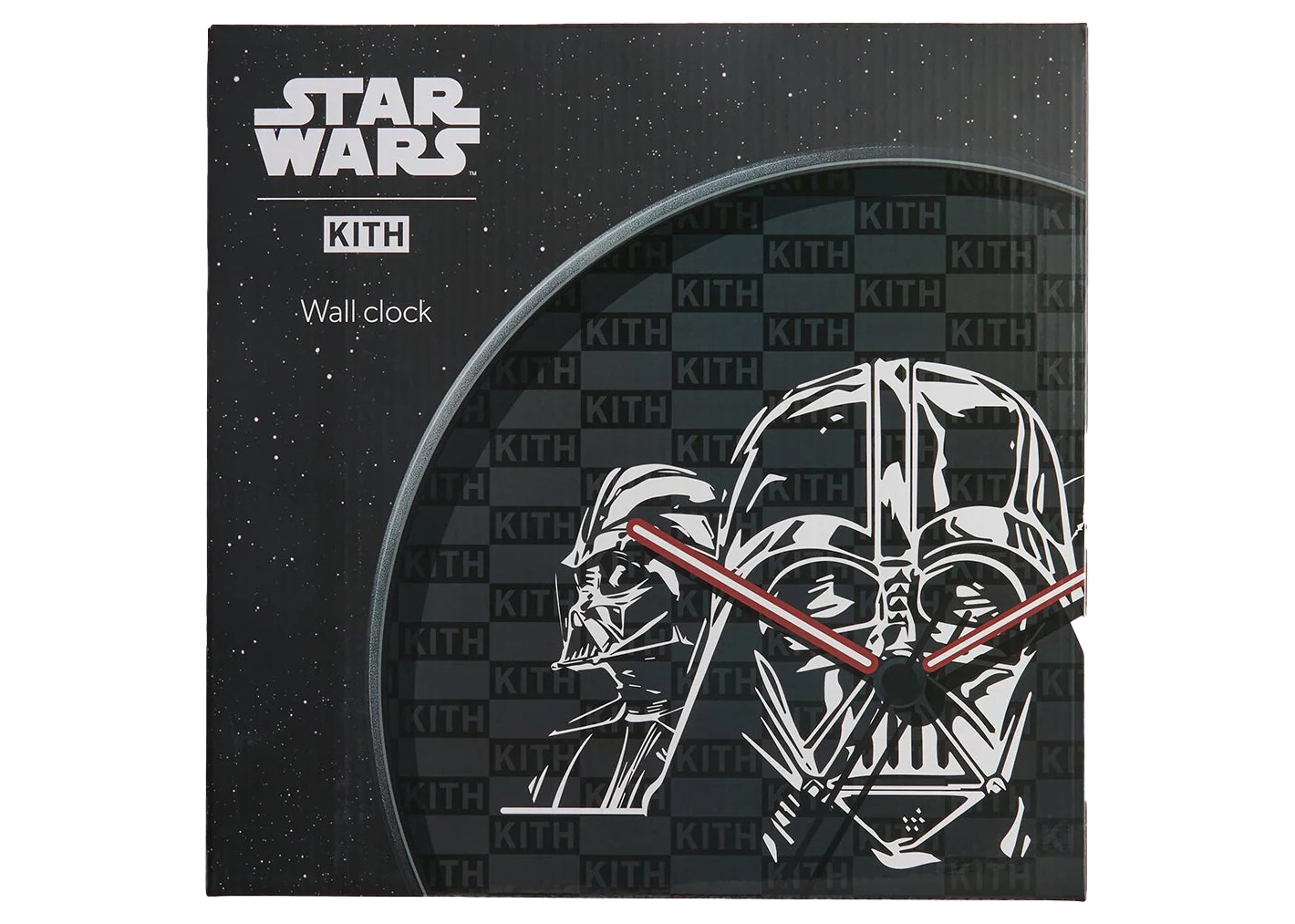 Kith x STAR WARS Darth Vader Wall Clock Black - SS23 - US