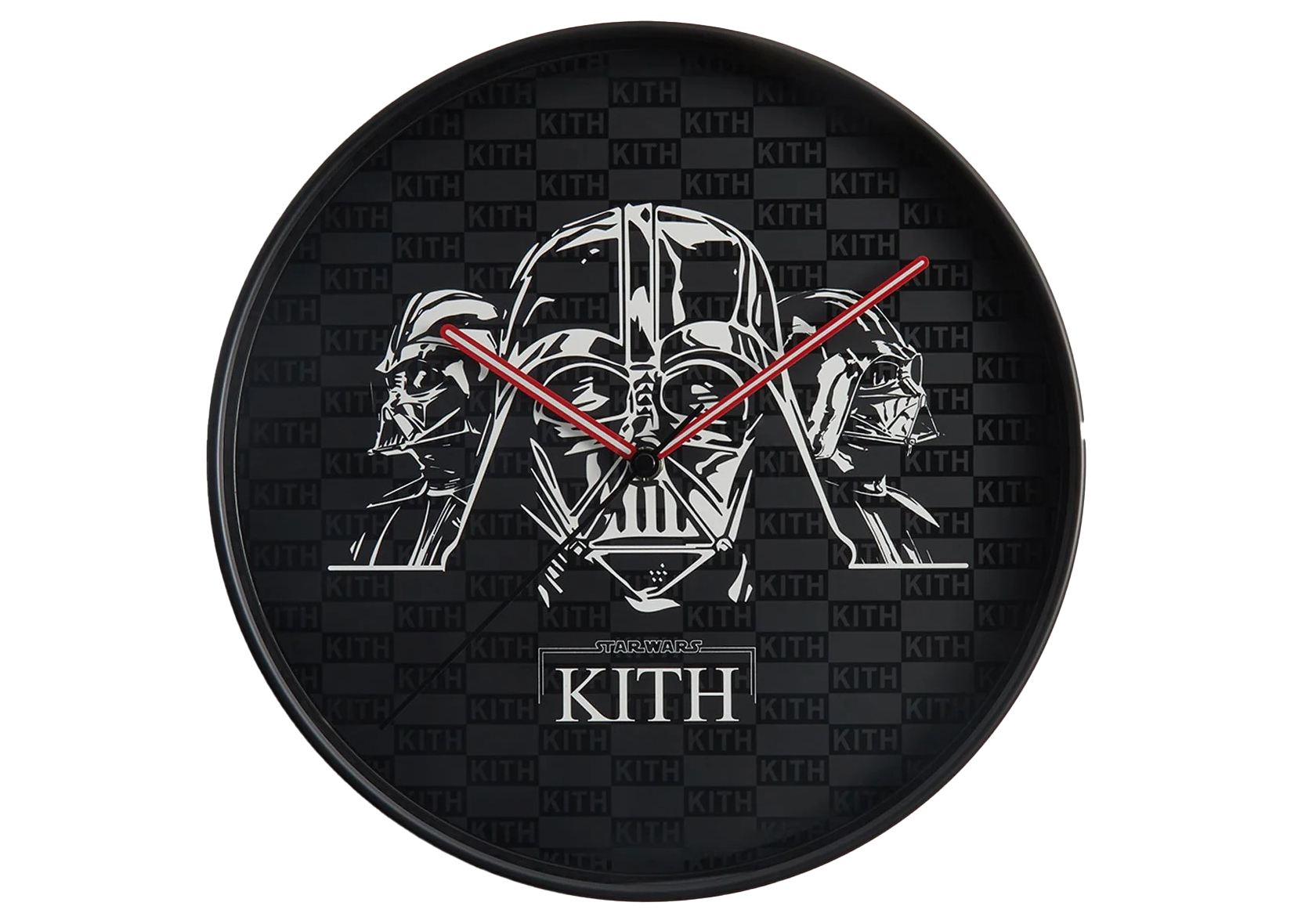 Kith x STAR WARS Darth Vader Wall Clock Black