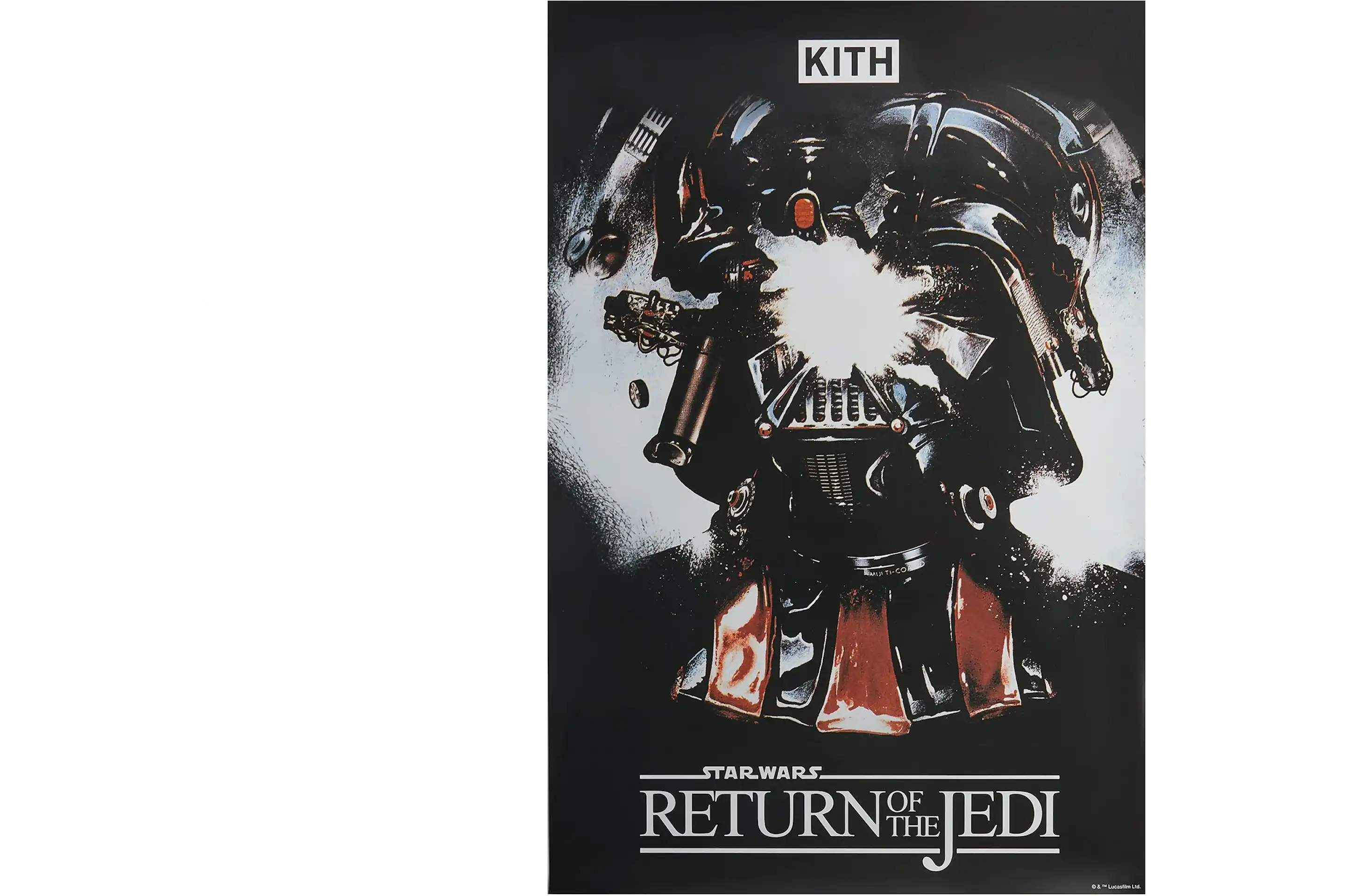 Kith x STAR WARS Exploding Darth Vader Poster Multicolor - SS23 - CN
