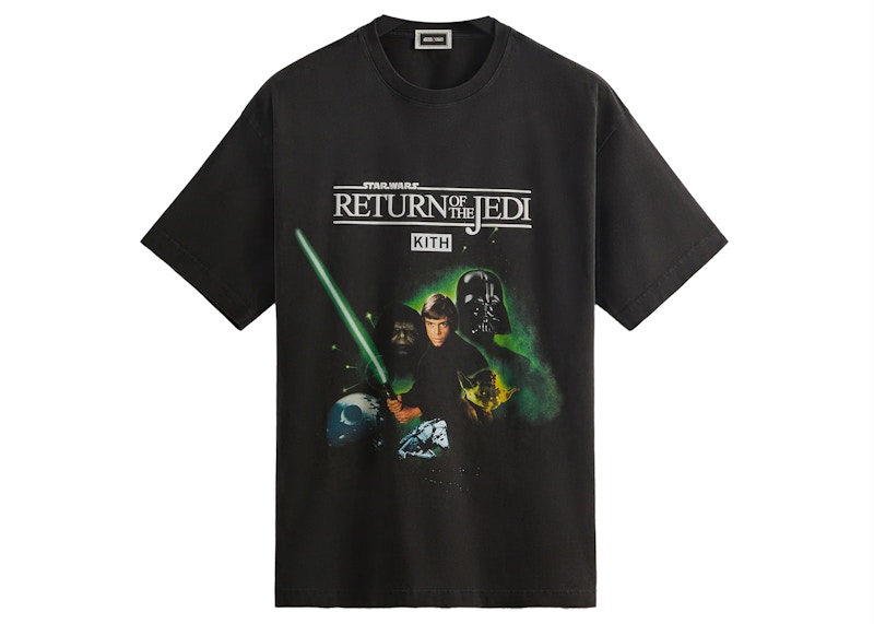 Kith x STAR WARS Luke Poster Vintage Tee Black Men's - SS23 - US