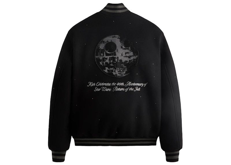 Kith x STAR WARS Swarovski Crystals Anniversary Varsity Jacket 