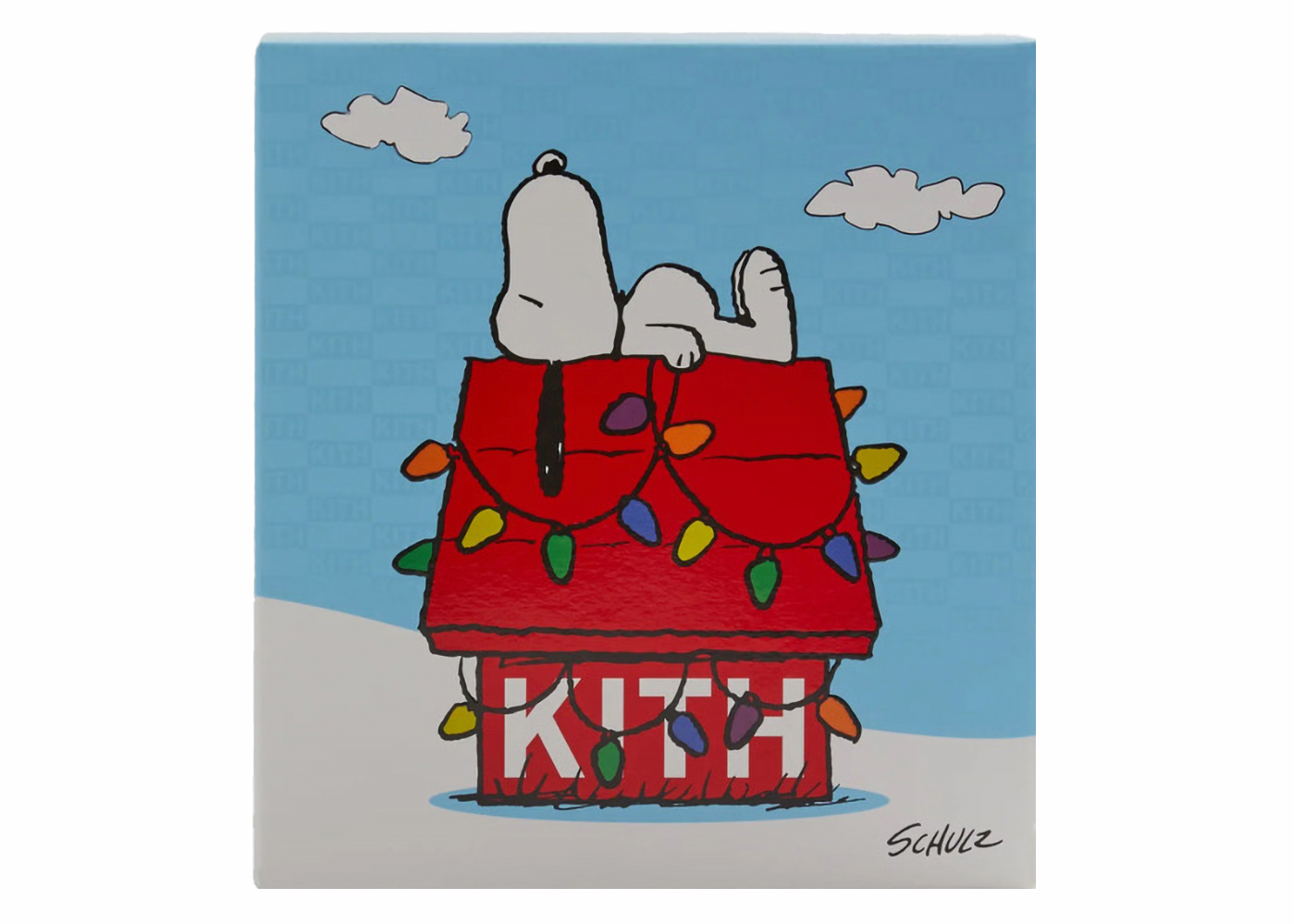 Kith for Snoopy Kithmas House Snow Globe