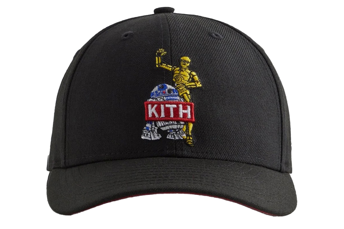 Pre-owned Kith X Star Wars Box Logo New Era 59fifty Low Profile Cap Black Ph