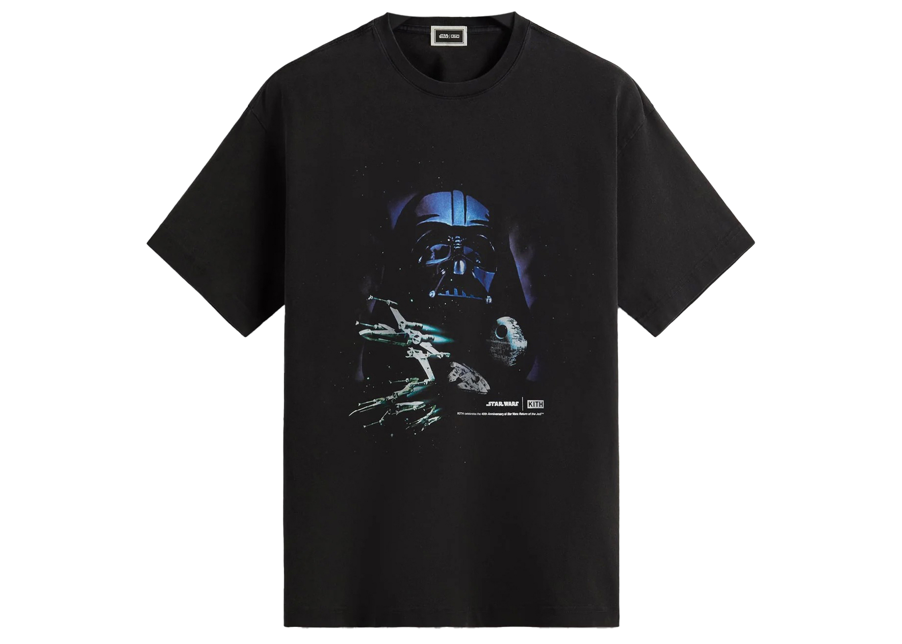 Kith x STAR WARS ダースベイダーPoster Vintage T□フォロー割