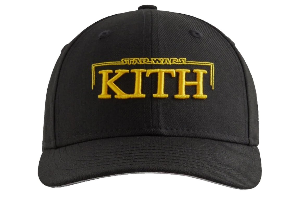 Pre-owned Kith X Star Wars Logo New Era 59fifty Low Profile Cap Black Ph