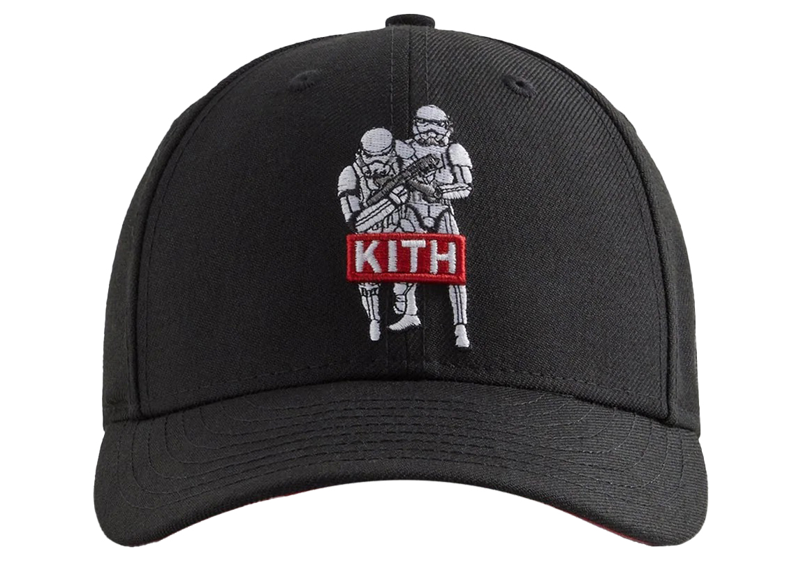 Kith x STAR WARS Stormtrooper Box Logo New Era 59Fifty Low Profile Cap  Black PH