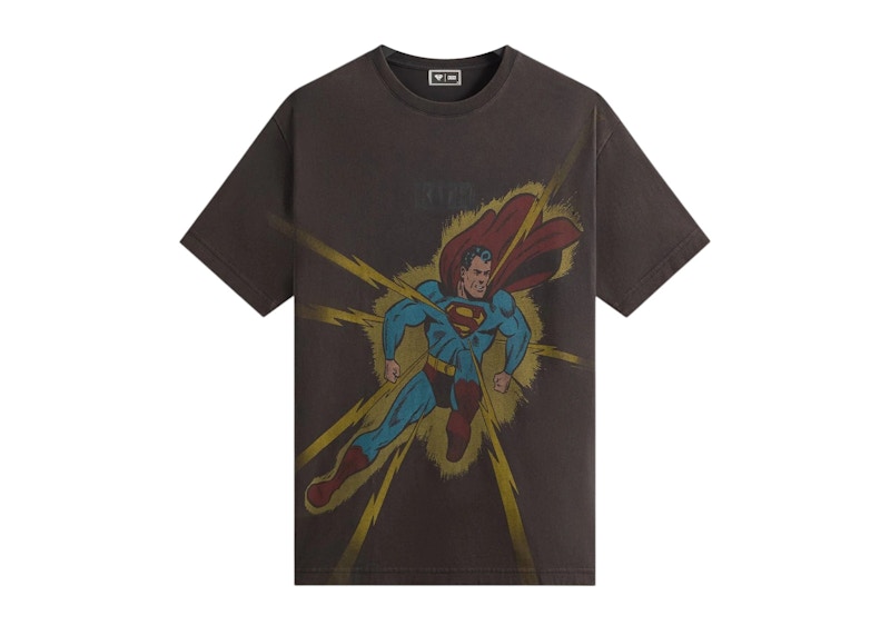 KITH Superman ライトニングボルトTシャツ Superman | Kith Lightning Bolt Tee - Black