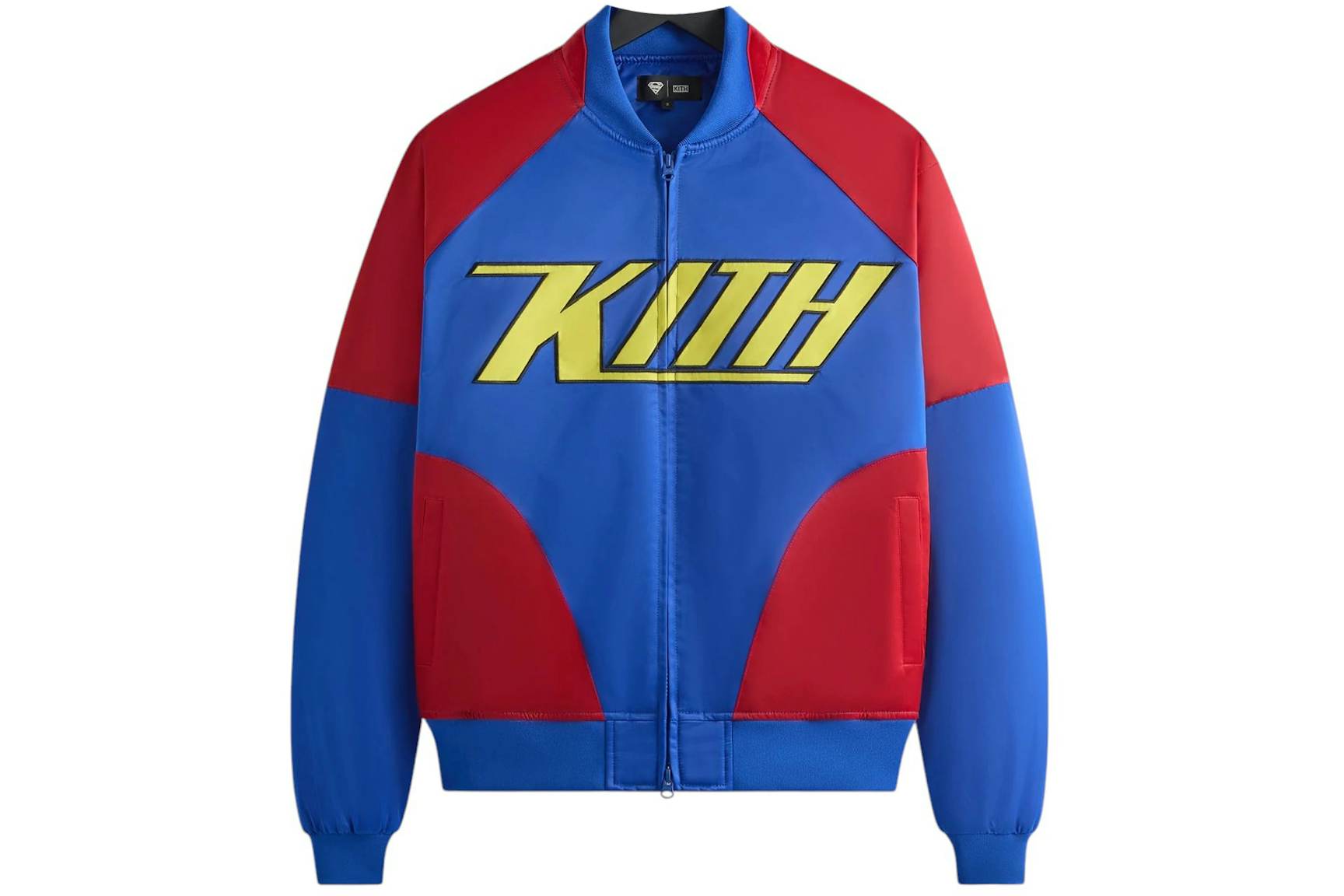Kith x Superman Satin Bomber Jacket Cyclone Men's - SS25 - GB