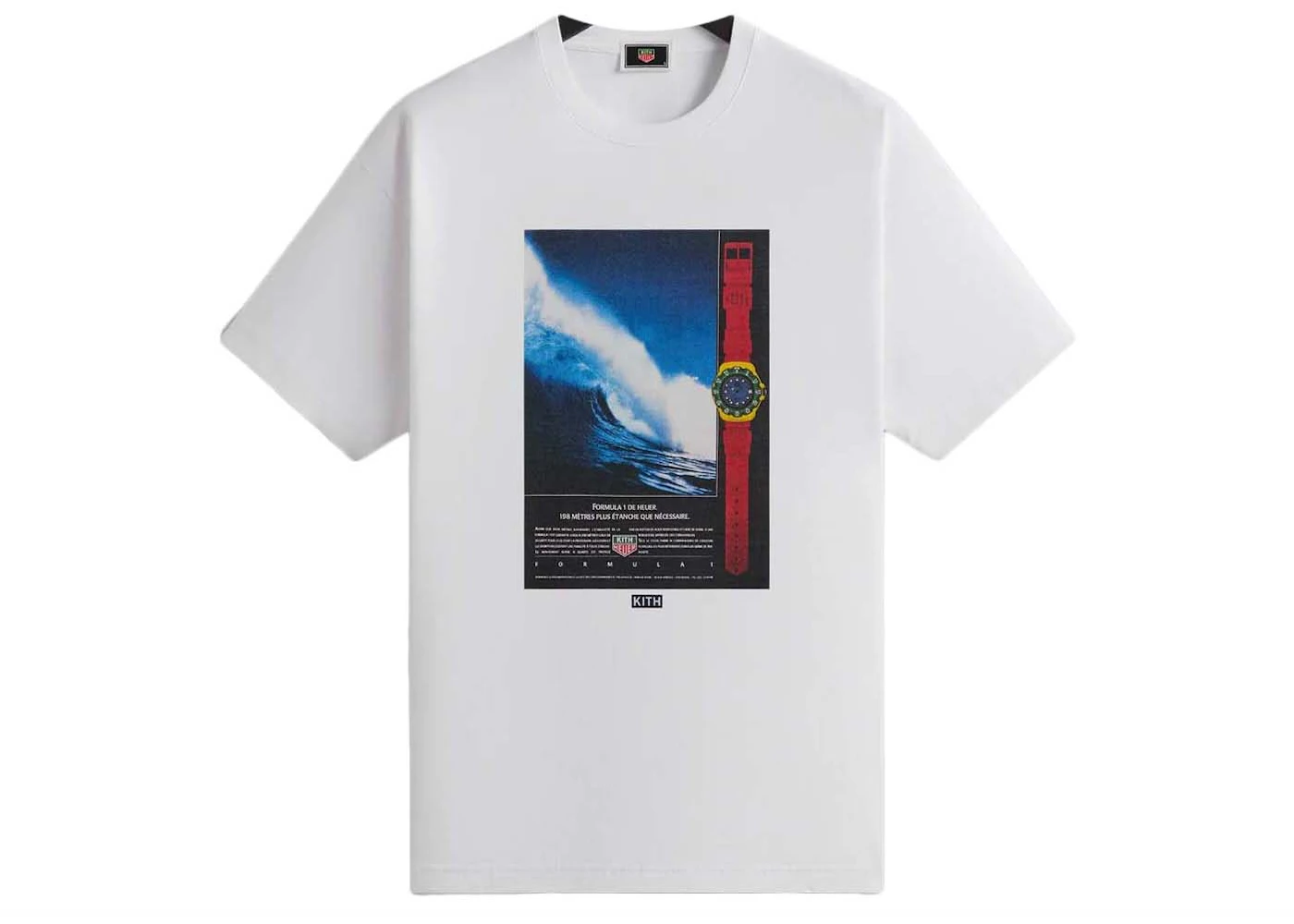 Kith x TAG Heuer Formula 1 Hawaii Vintage Tee White Men's - SS24 - US