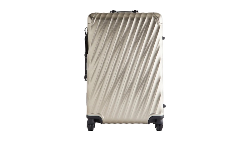 Pre-owned Kith X Tumi Short Trip Packing Case In Pewter In Gray