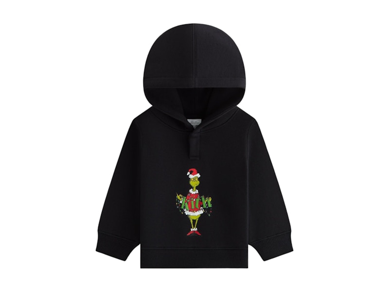 Kith x The Grinch Baby Ornament Williams Hoodie Black - FW24 - US