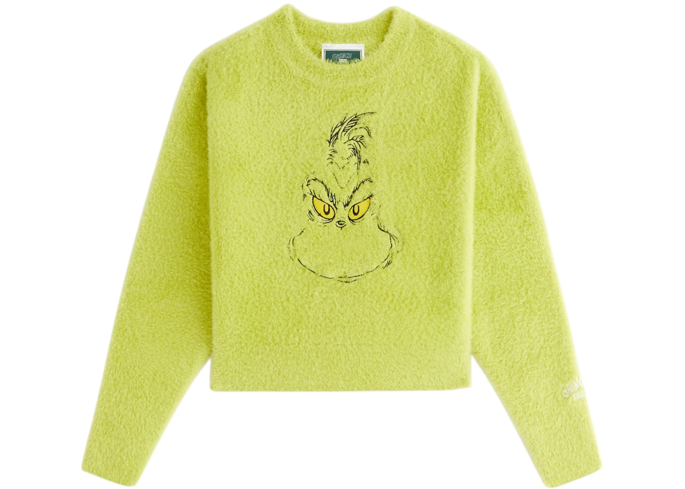 Kith x The Grinch Kids Mohair Sweater Matcha FW24 US