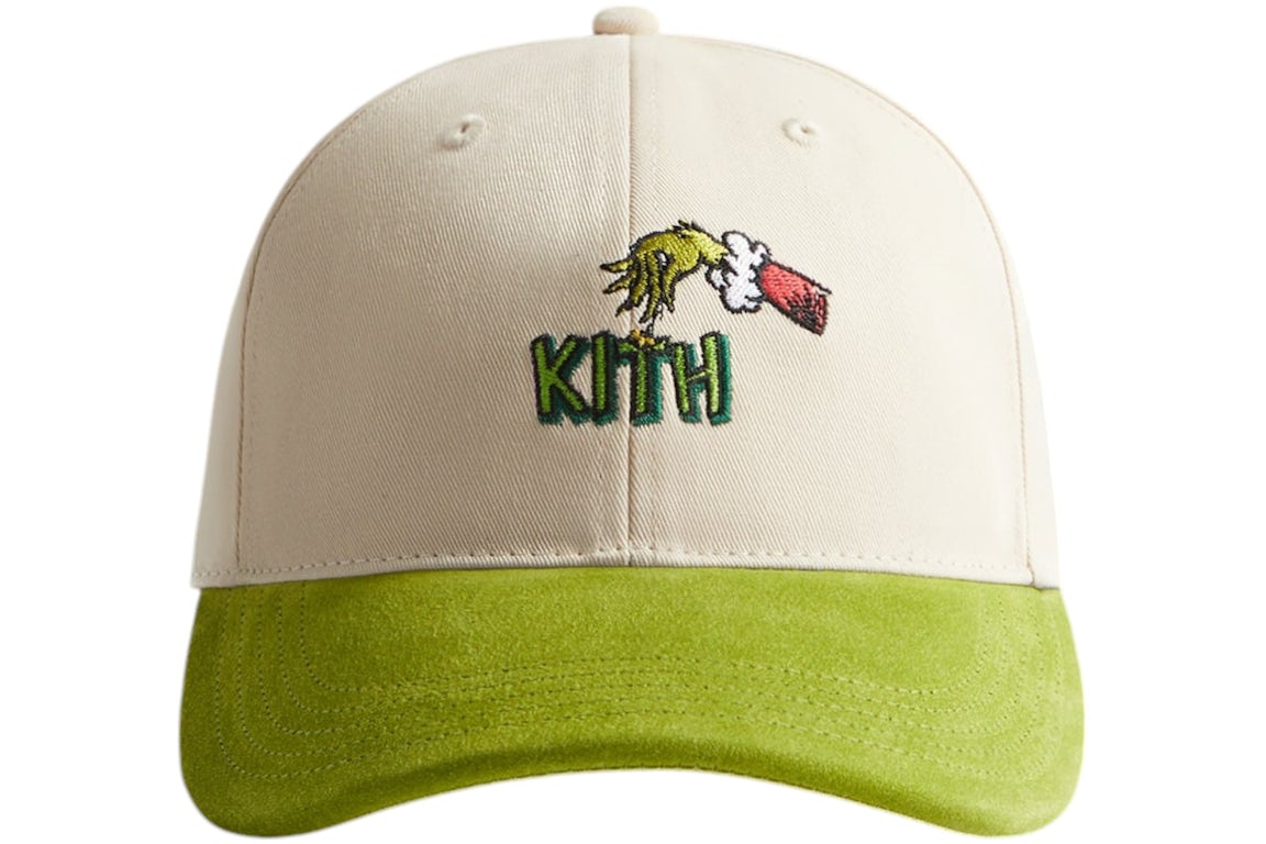 Kith x The Grinch Suede Brim Aaron Cap Matcha Men's - FW24 - US