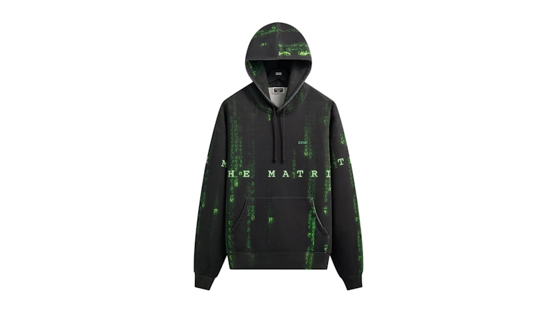 Kith x The Matrix Code Vintage Nelson Hoodie Black Men's - SS26 - US