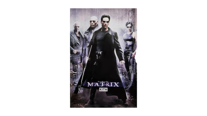 Kith x The Matrix Movie Poster Multicolor - US