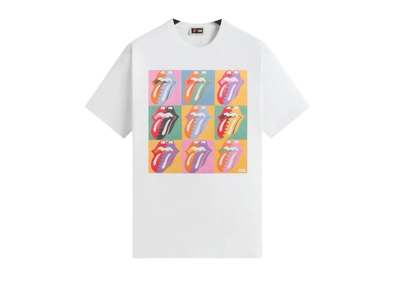 Kith x The Rolling Stones 1989 Tour Vintage Tee White Men's