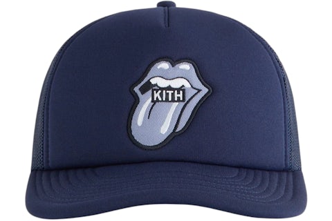 Kith x The Rolling Stones Nolan Trucker Hat Nocturnal Men's FW25