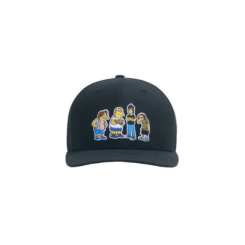 Kith x The Simpsons Bullies Low Crown 59Fiftey Black Men's - SS21 - US