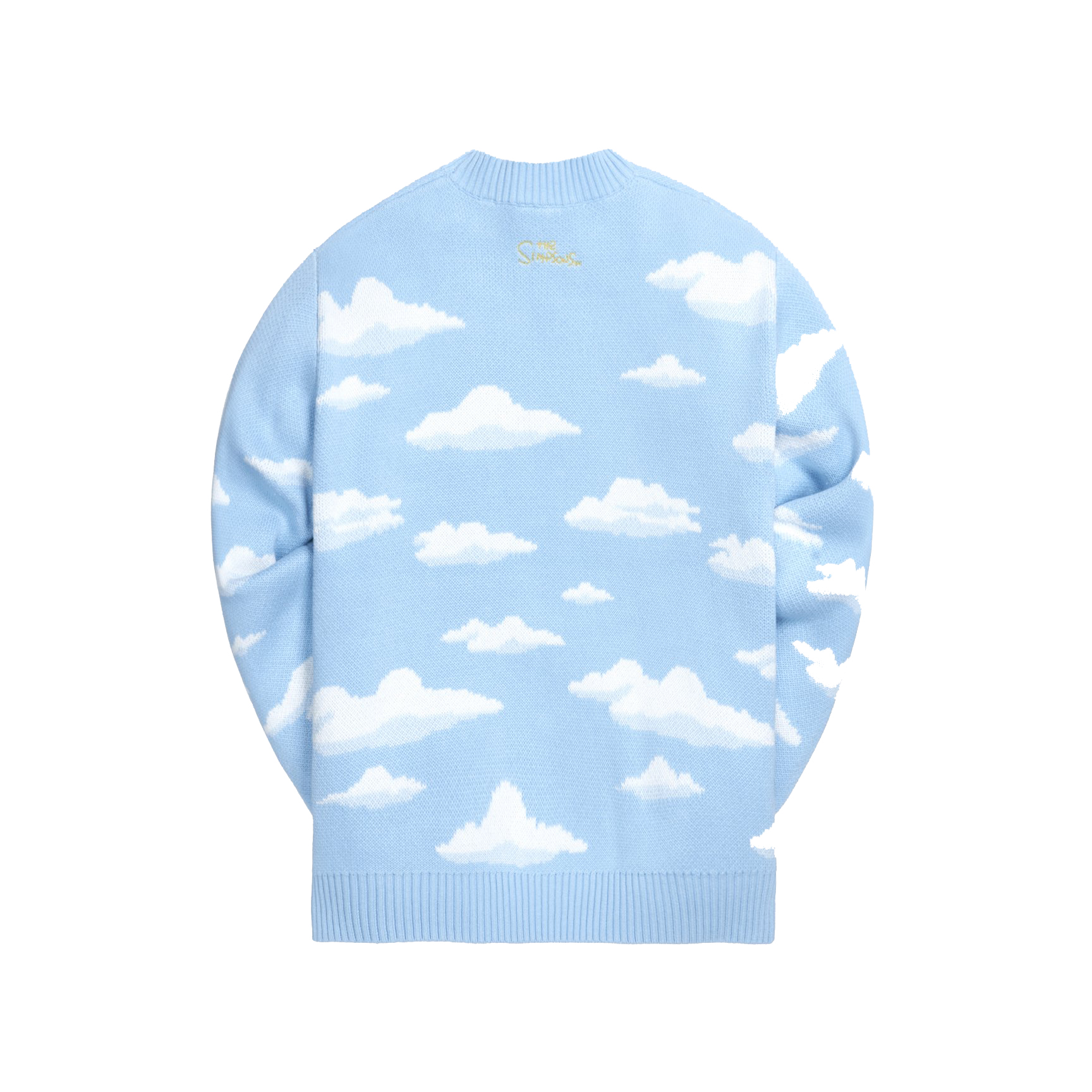 Kith x The Simpsons Cloud Intarsia Sweater Blue