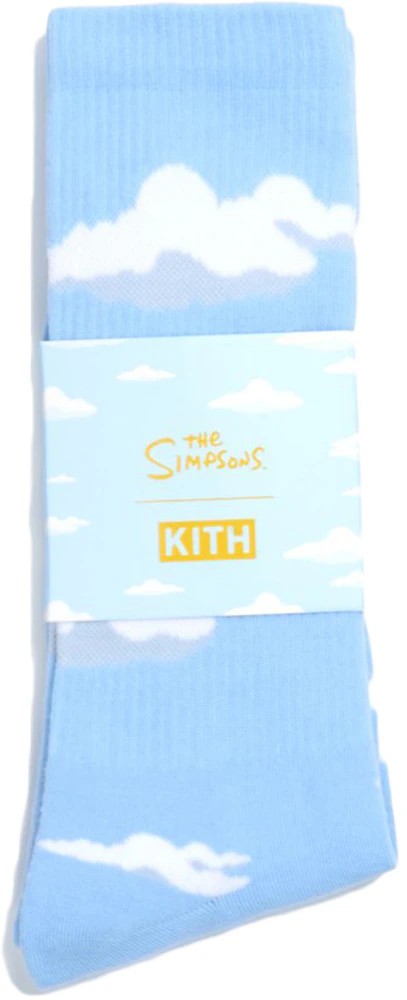 Kith x The Simpsons Cloud Intarsia Sweater Blue Men's - SS21 - US
