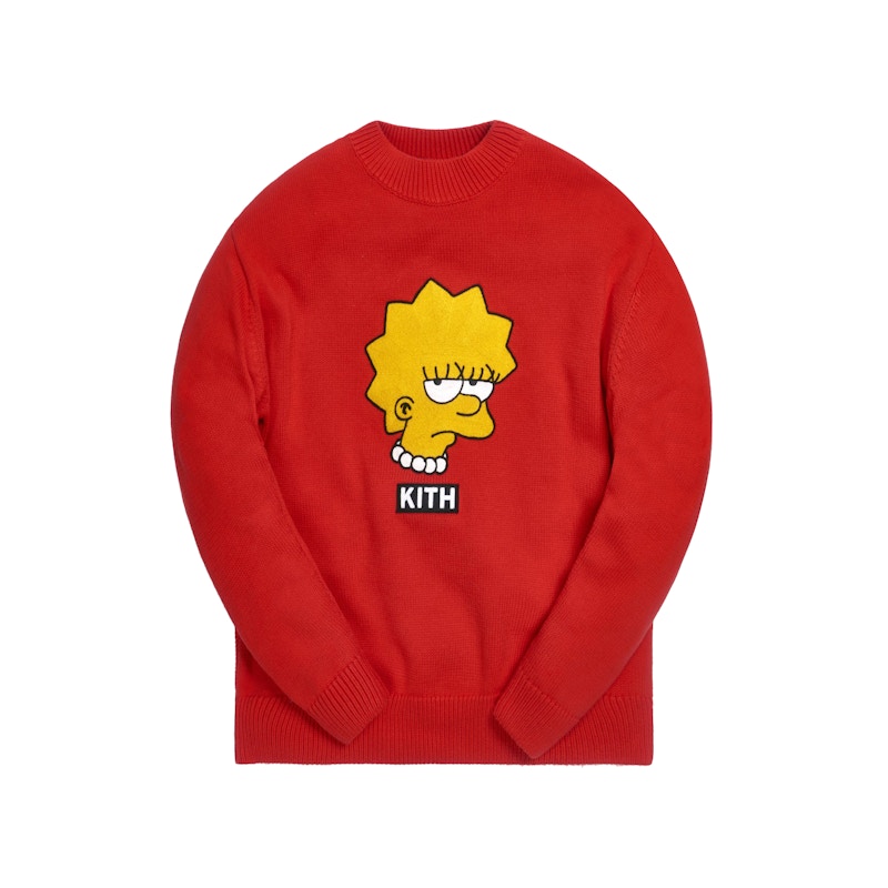 30%OFF SALE セール KITH SIMPSONS LISA INTARSIA SWEATER M - ニット ...