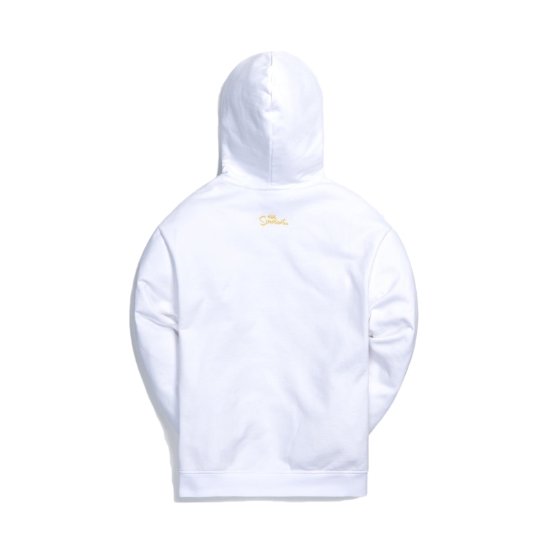 Kith x The Simpsons Maggie Logo Hoodie White Men's - SS21 - US