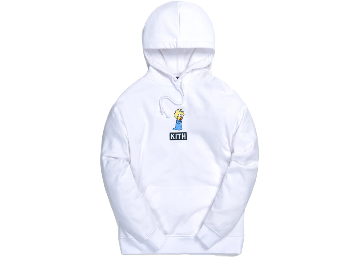 Sudadera con capucha Kith x Los Simpsons Maggie Logo Blanco Hombre