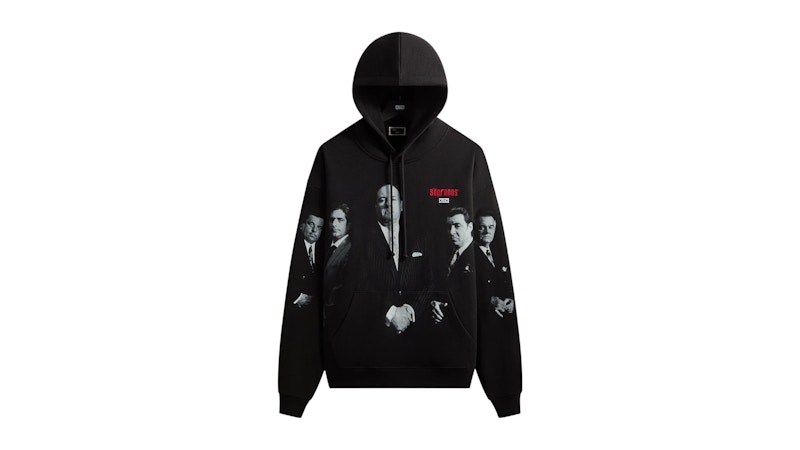 Kith x The Sopranos Arched Character Nelson Hoodie Black Men's - FW25 - US