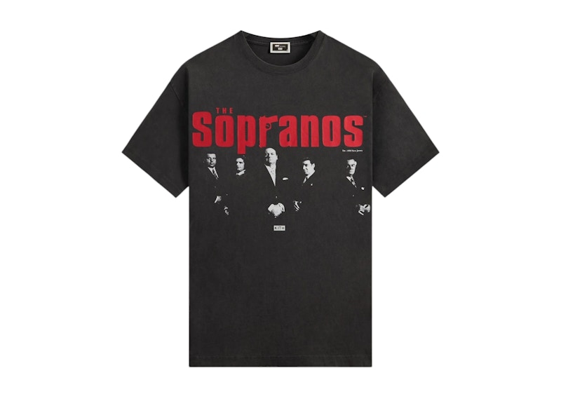 Kith x The Sopranos Est. 1990 Poster Vintage Tee Black