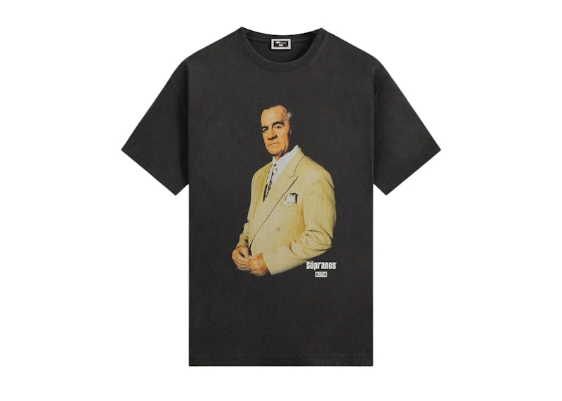 Kith x The Sopranos Paulie Vignette Vintage Tee Black Men's - FW25 - US