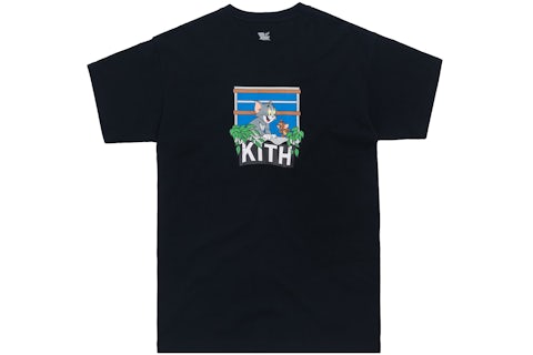 Kith x Tom Jerry Hang Out Tee Black Men s SS19 US