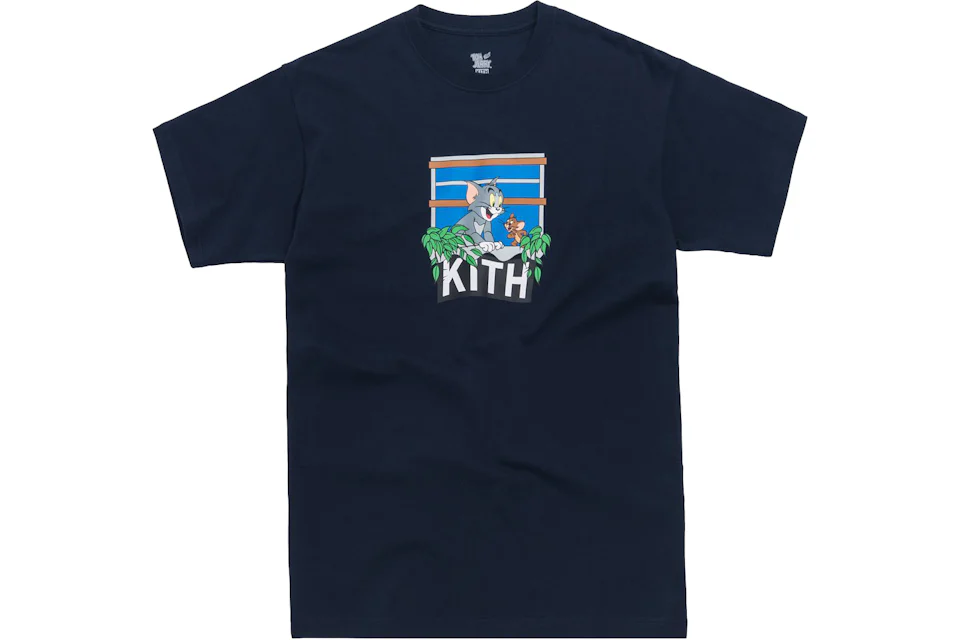 Kith x Tom Jerry Hang Out Tee Navy