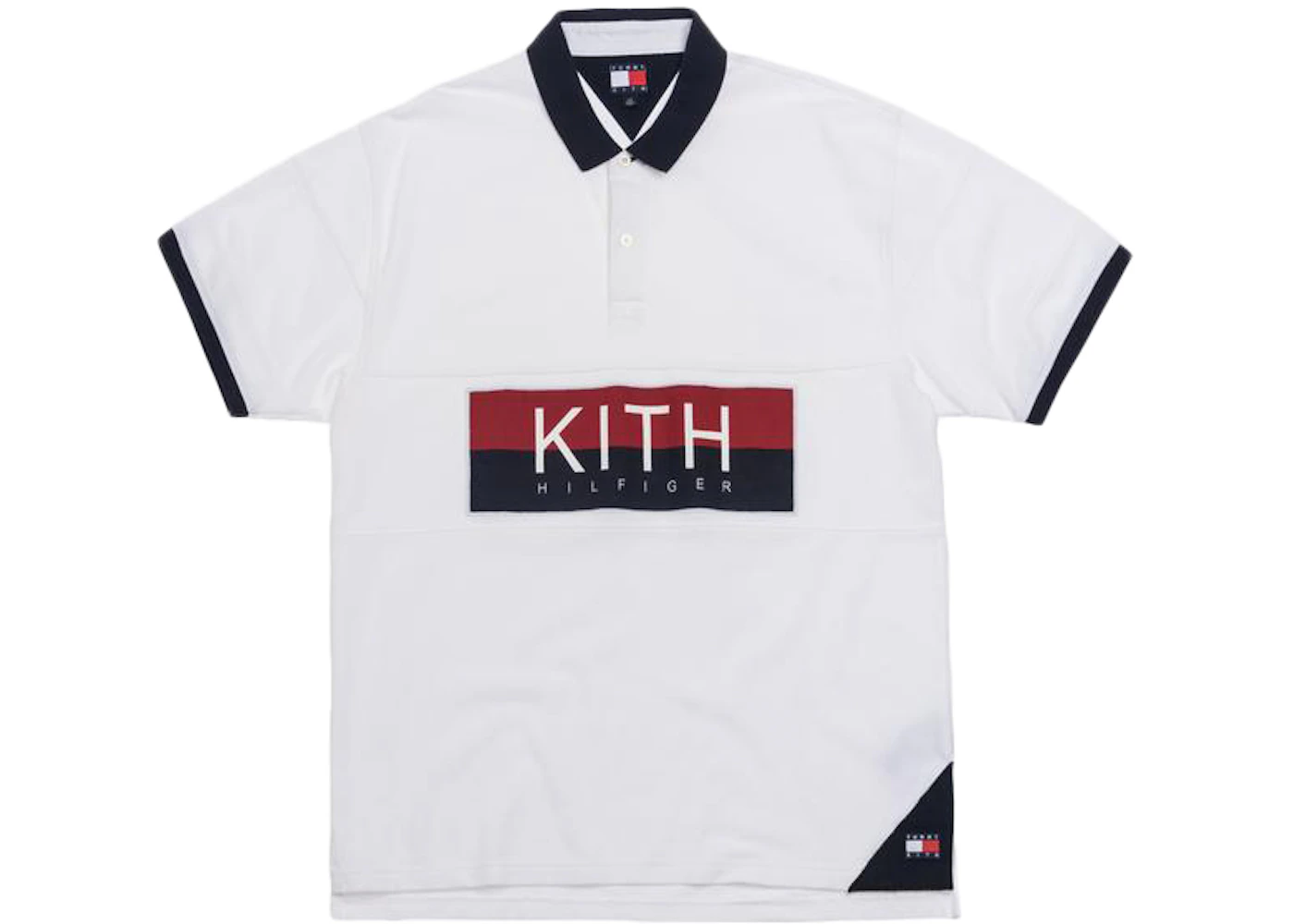 Kith x Tommy Hilfiger Chest Stripe Polo White